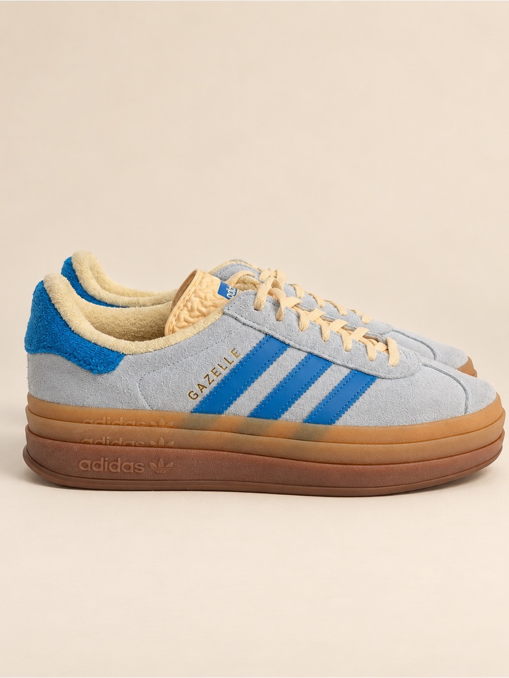 adidas Gazelle “Bold Almost Blue” Platform Sneakers IE0430